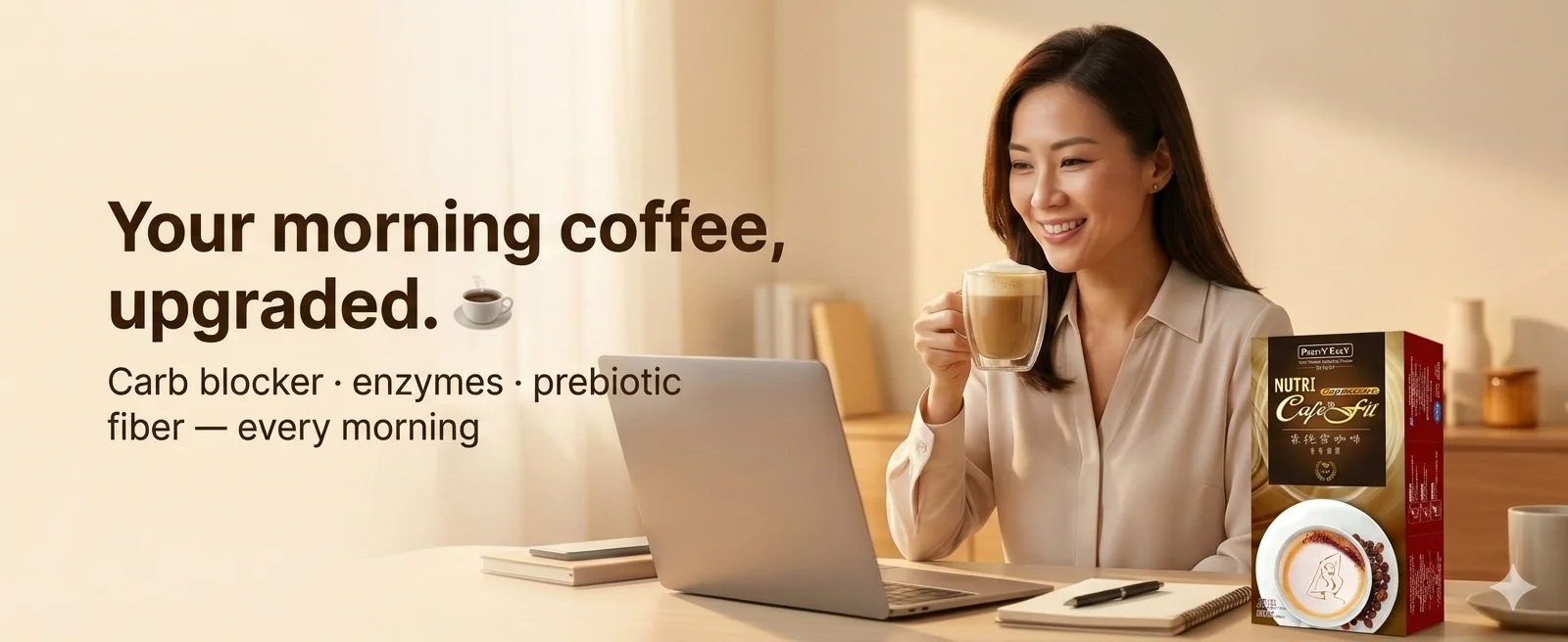 Your morning coffee, upgraded