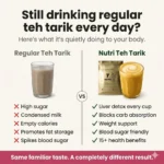 Nutri Green Tea Gold Teh Tarik 7 Days - Image 2