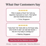 Nutri Teh Tarik 7 Days (4 Pack) (Social proof + CTA)