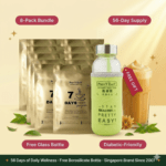 Nutri Teh Tarik 7 Days - 8 Pack Bundle + Glass Bottle